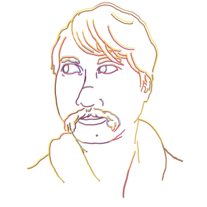 Simple line profile, multi-colored